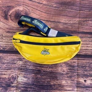 Yellow and Blue Savanah Bananas Fanny Pack